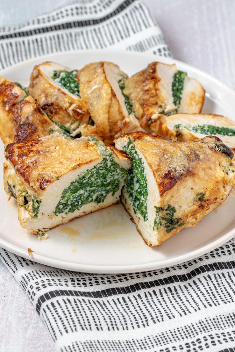 Ricotta and Spinach Stuffed Chicken Breasts Little Pans