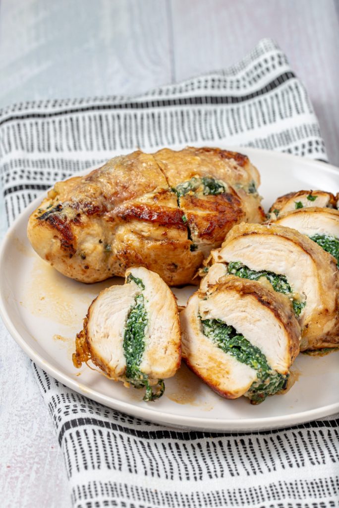 Ricotta and Spinach Stuffed Chicken Breasts Little Pans