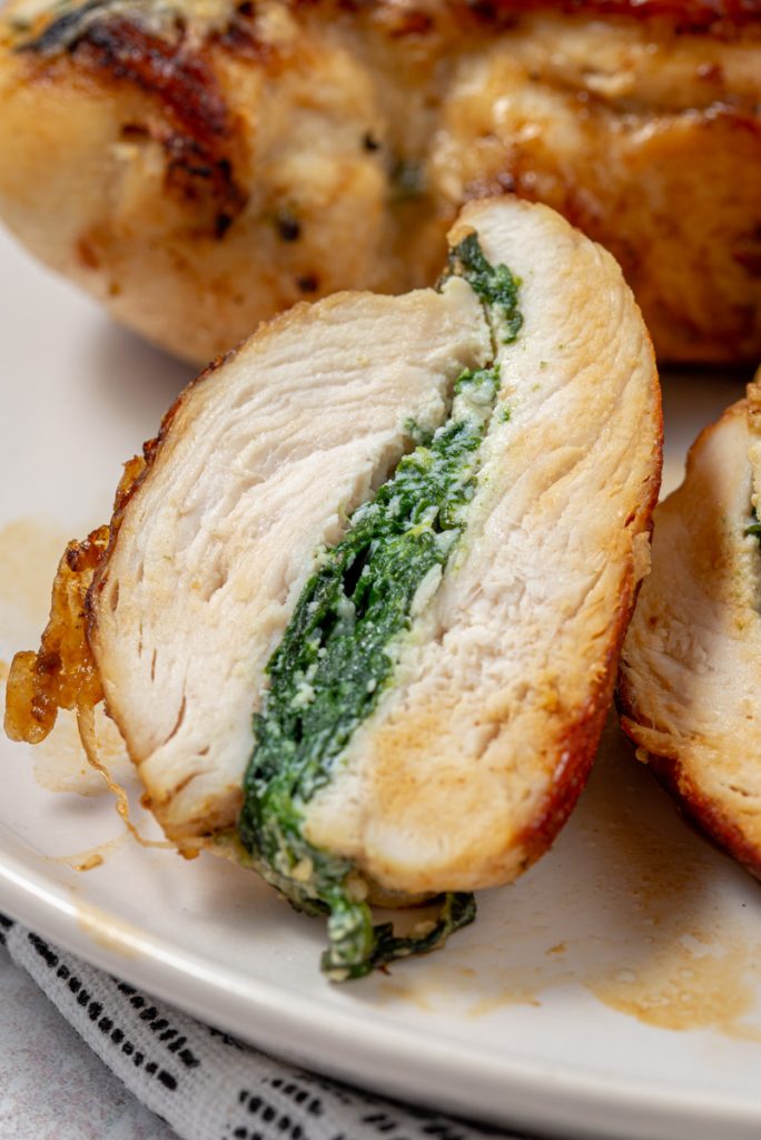Ricotta and Spinach Stuffed Chicken Breasts Little Pans