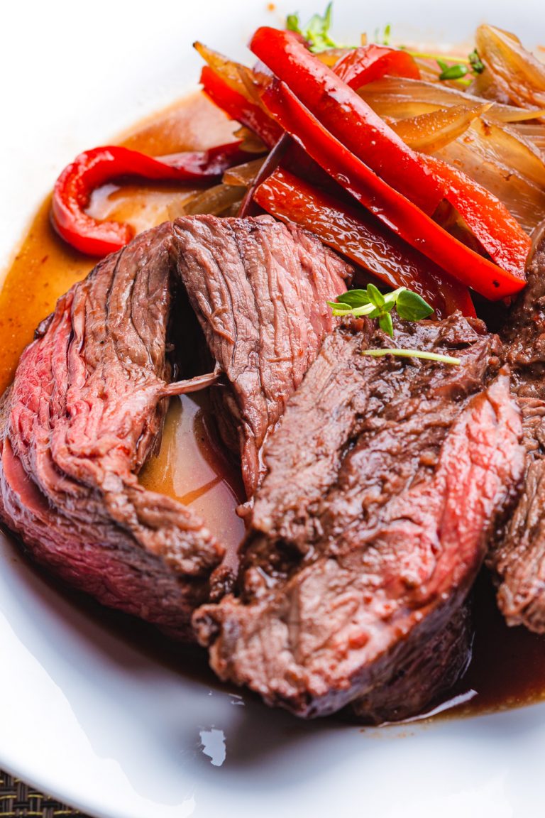 Roasted Beer Marinated Flank Steak Little Pans