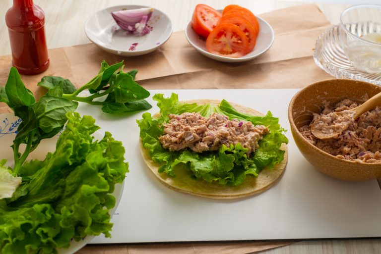Simple Tuna Wrap Recipe Little Pans