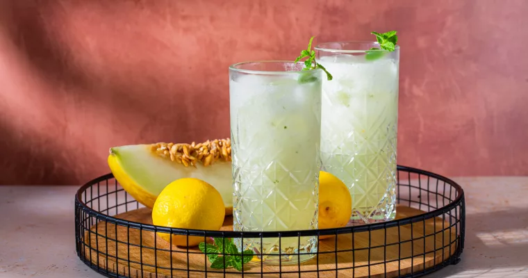 Cantaloupe and Lemon Juice: The Perfect Summer Drink